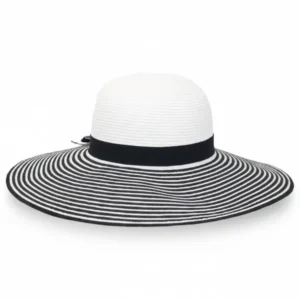 Imagen de un sombrero de mujer de ala ancha